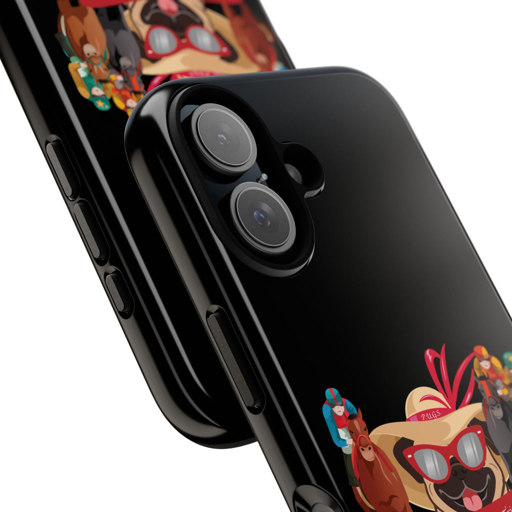Black Horse Racing "Betting" Phone Case — P.U.G.S. Apparel