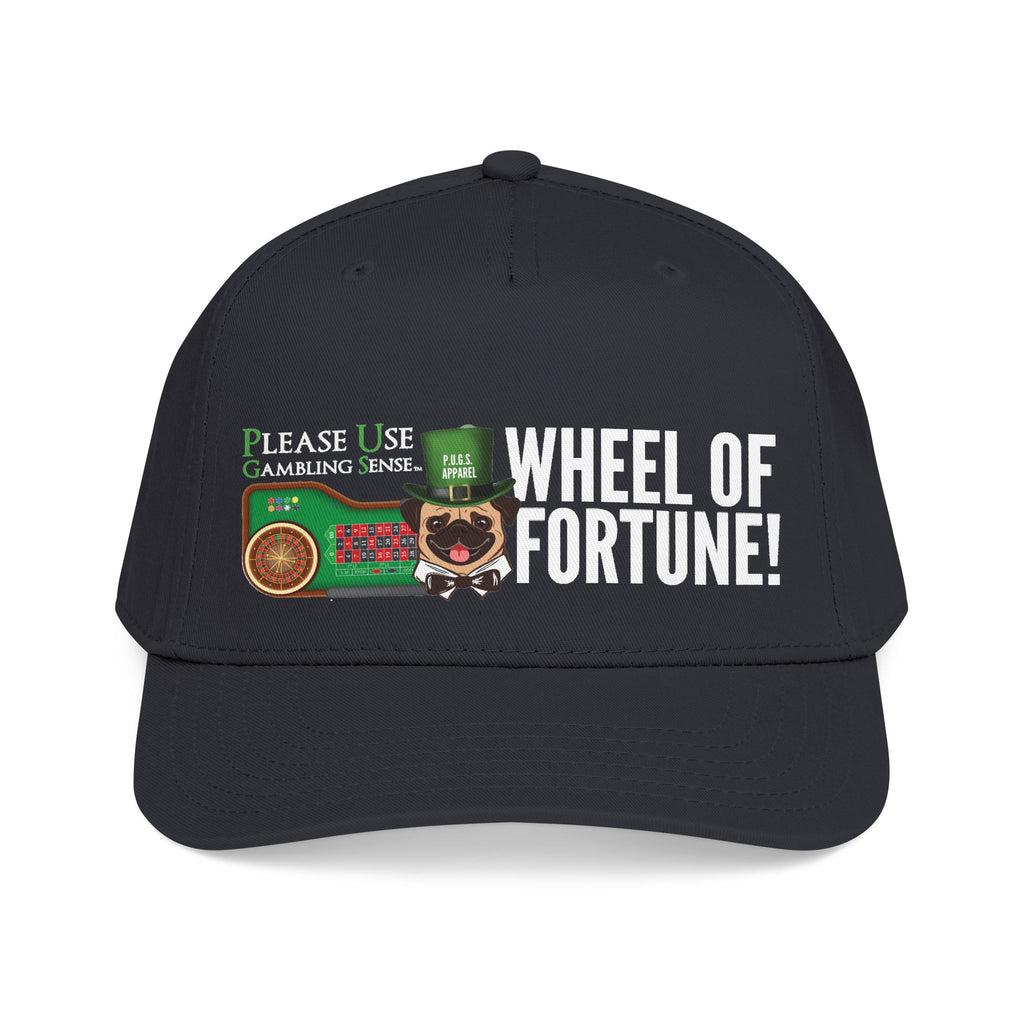 Roulette "House Money" Mid Profile Baseball Cap by P.U.G.S. Apparel
