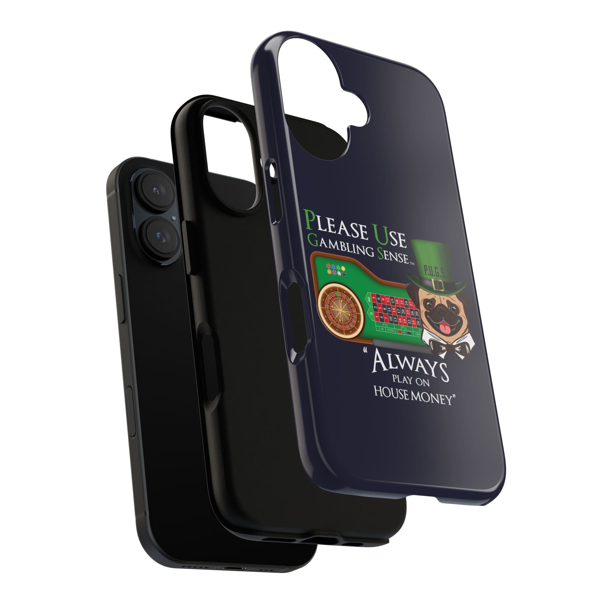 Roulette phone case by P.U.G.S. Apparel