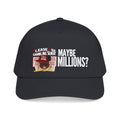 funny lottery graphic baseball cap by P.U.G.S. Apparel