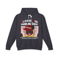 Funny lottery graphic hoodie by P.U.G.S. Apparel