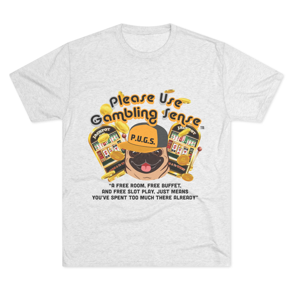 Funny slot machine graphic tee by P.U.G.S. Apparel