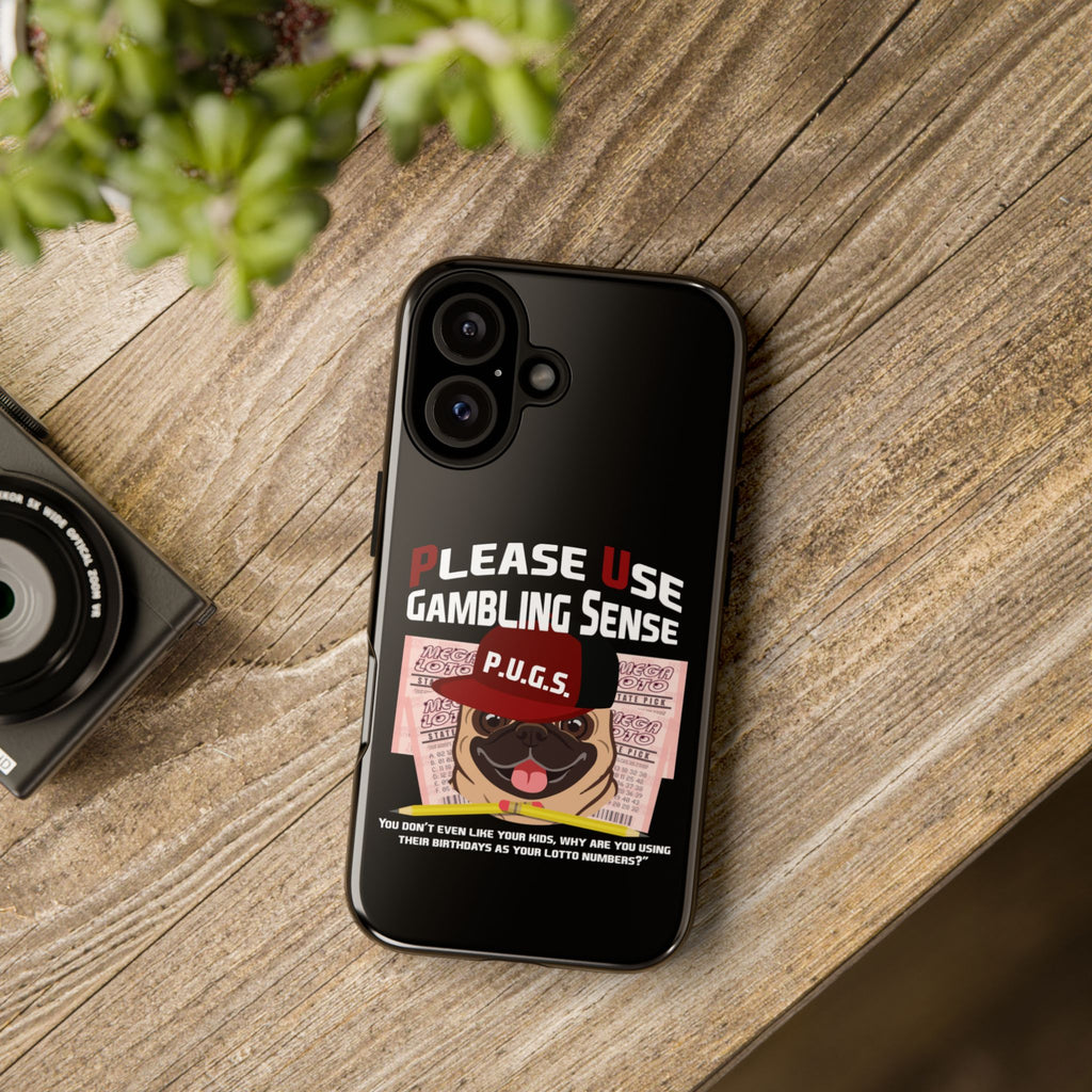 Black Lottery "Birthdays" Phone Case — P.U.G.S. Apparel