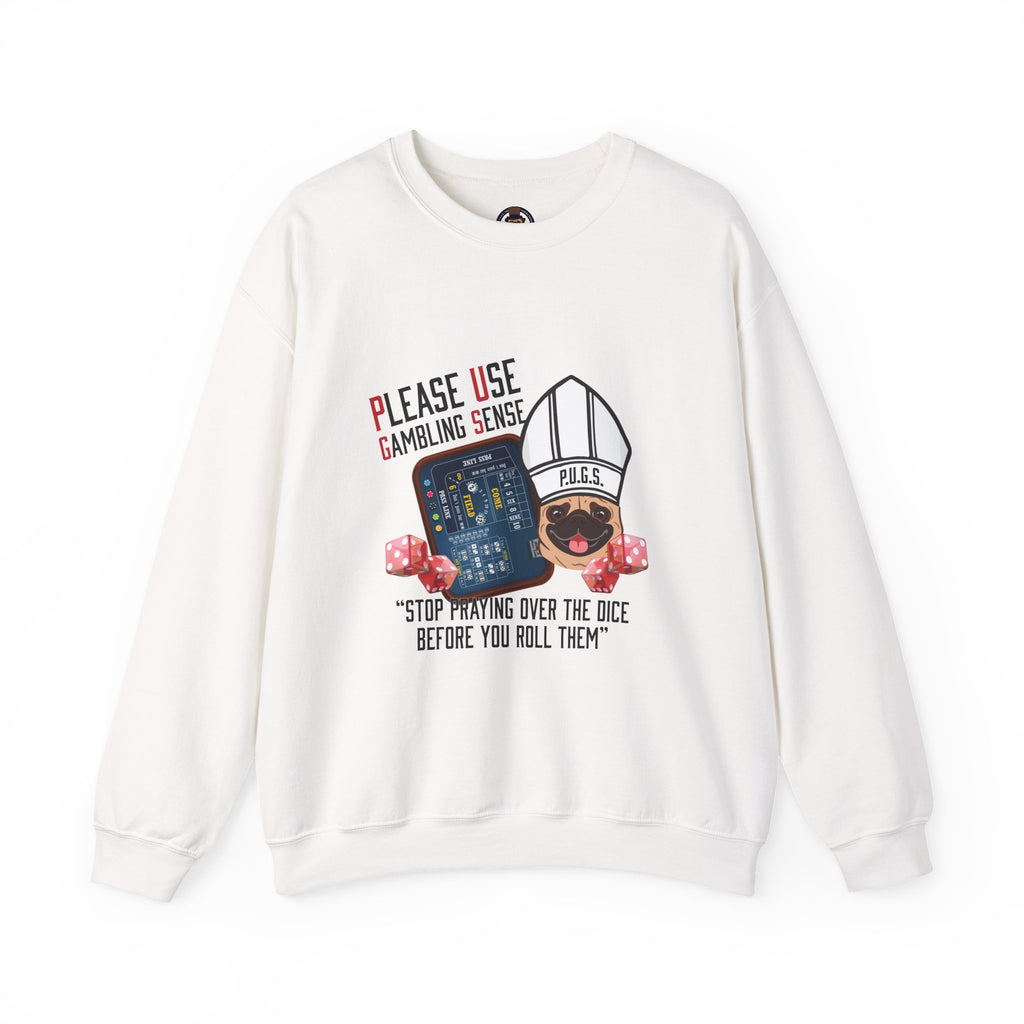 Funny graphic sweatshirt from P.U.G.S. Apparel