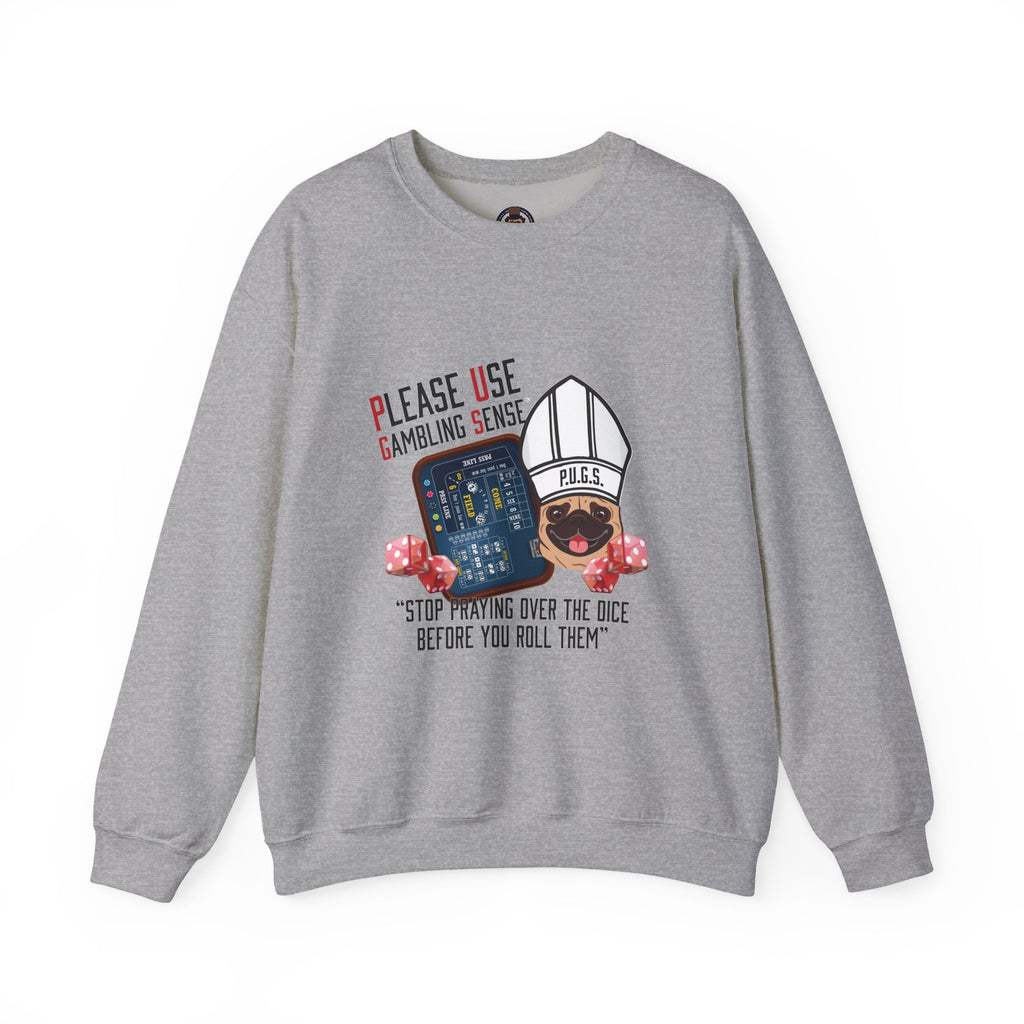 Funny graphic sweatshirt from P.U.G.S. Apparel