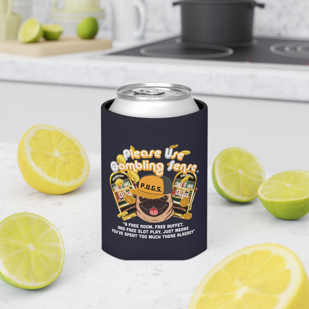 Slot Machine "Free Play" Can Cooler by P.U.G.S. Apparel