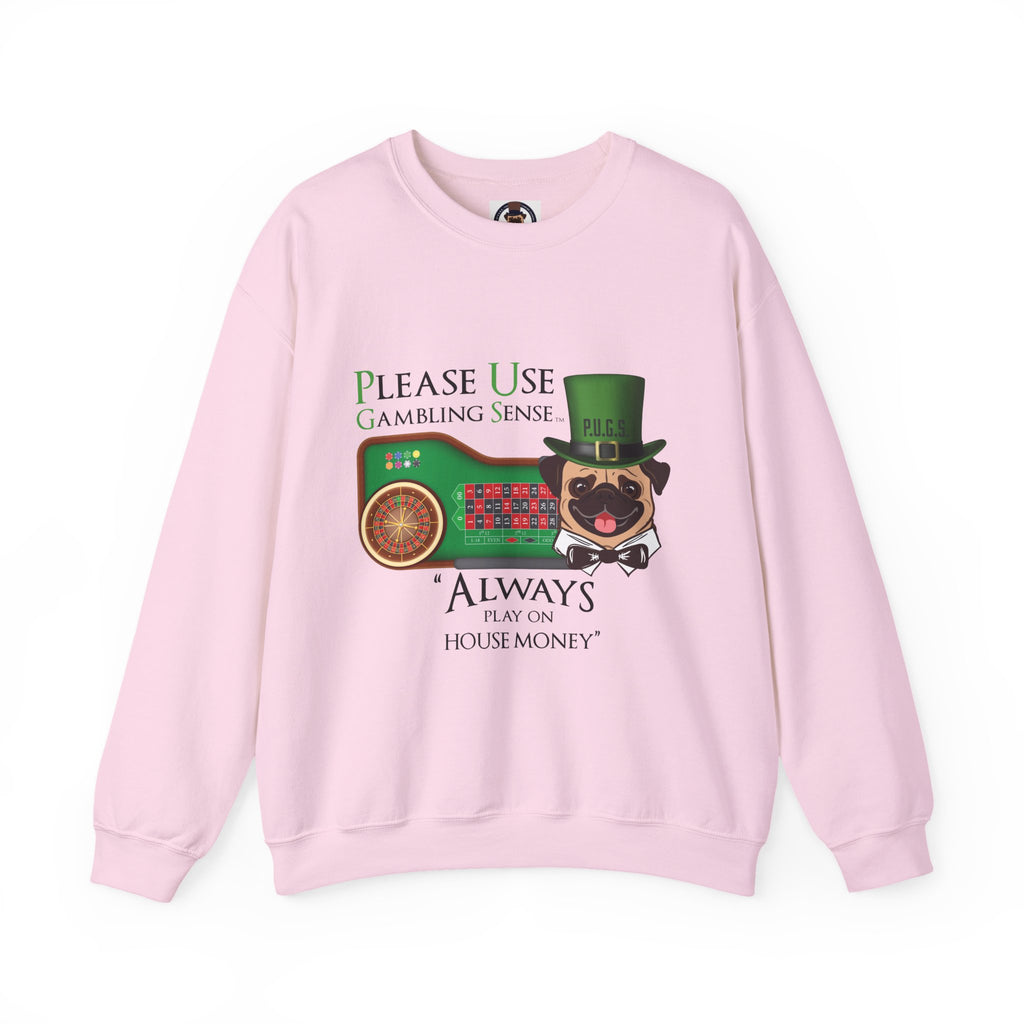 Funny Roulette Graphic Sweatshirt by PU.G.s. apparel