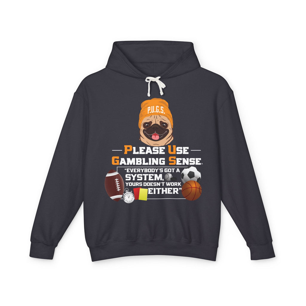 Funny sports betting hoodie by P.U.G.S. Apparel