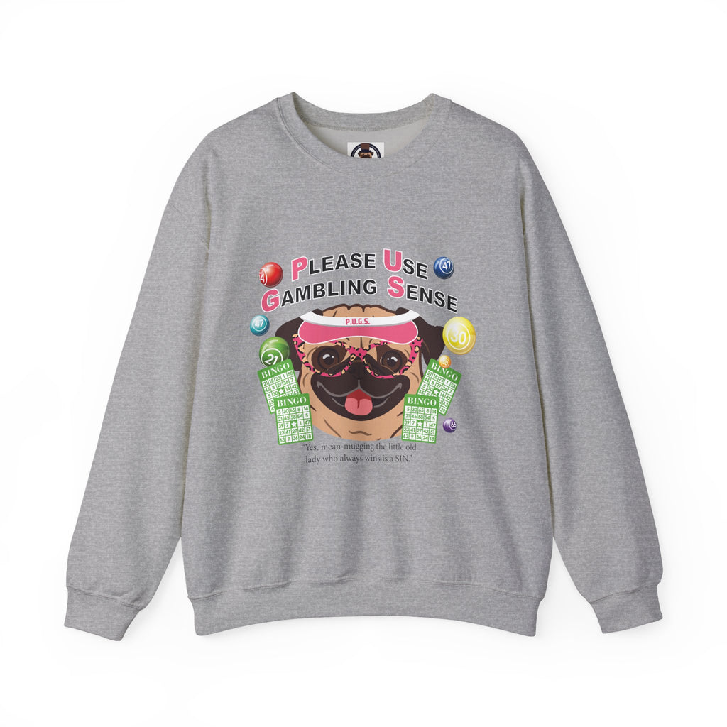 Funny graphic hoodie, Craps Praying Collection by P.U.G.S. Apparel