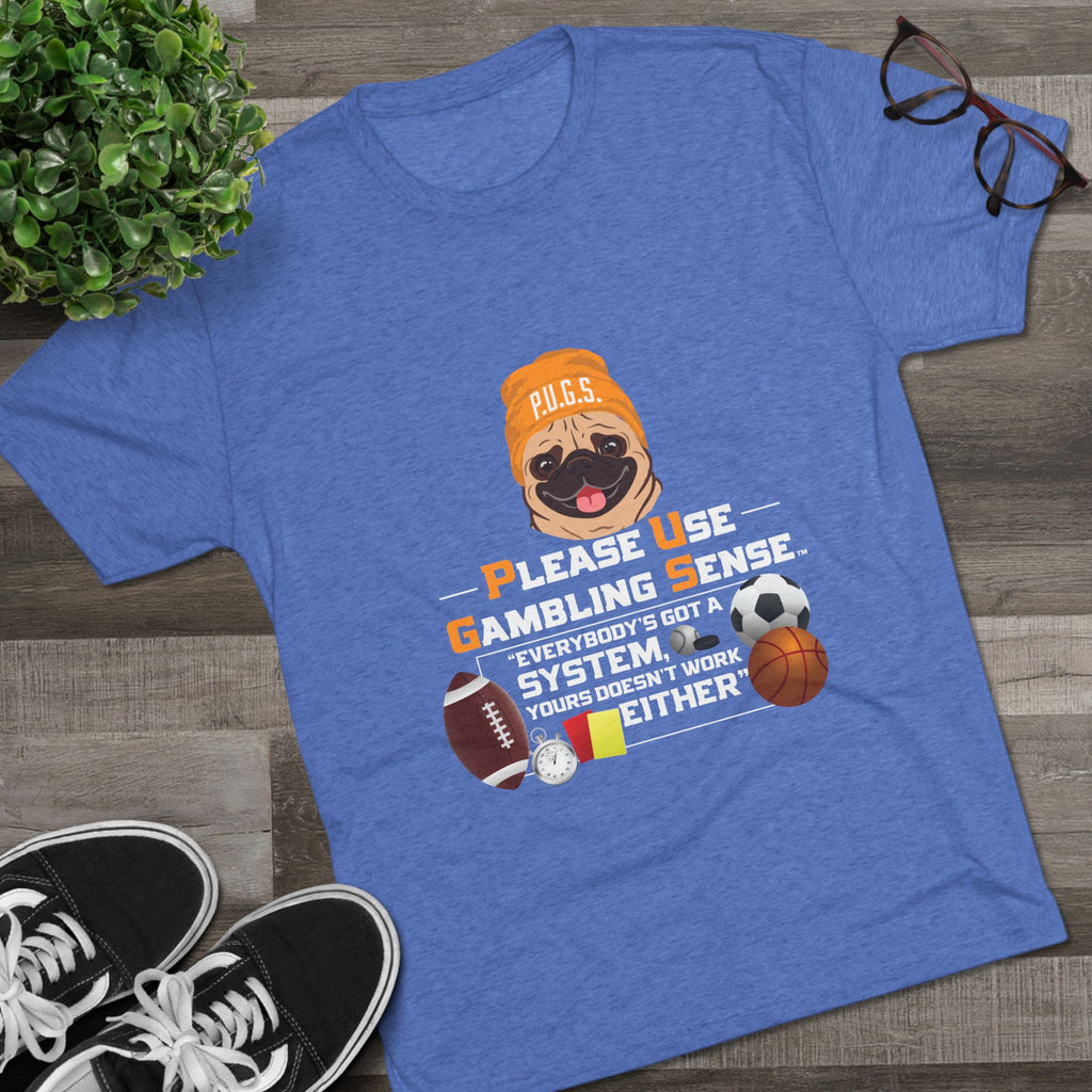 P.U.G.S. Apparel & Accessories Sports Betting Unisex Graphic Tee