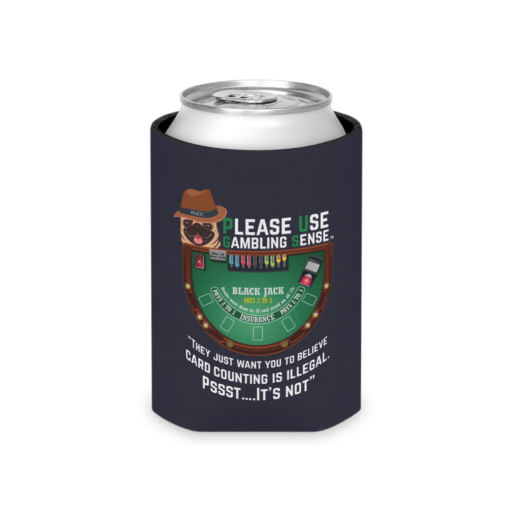 Blackjack “Counting” Can Cooler by P.U.G.S. Apparel