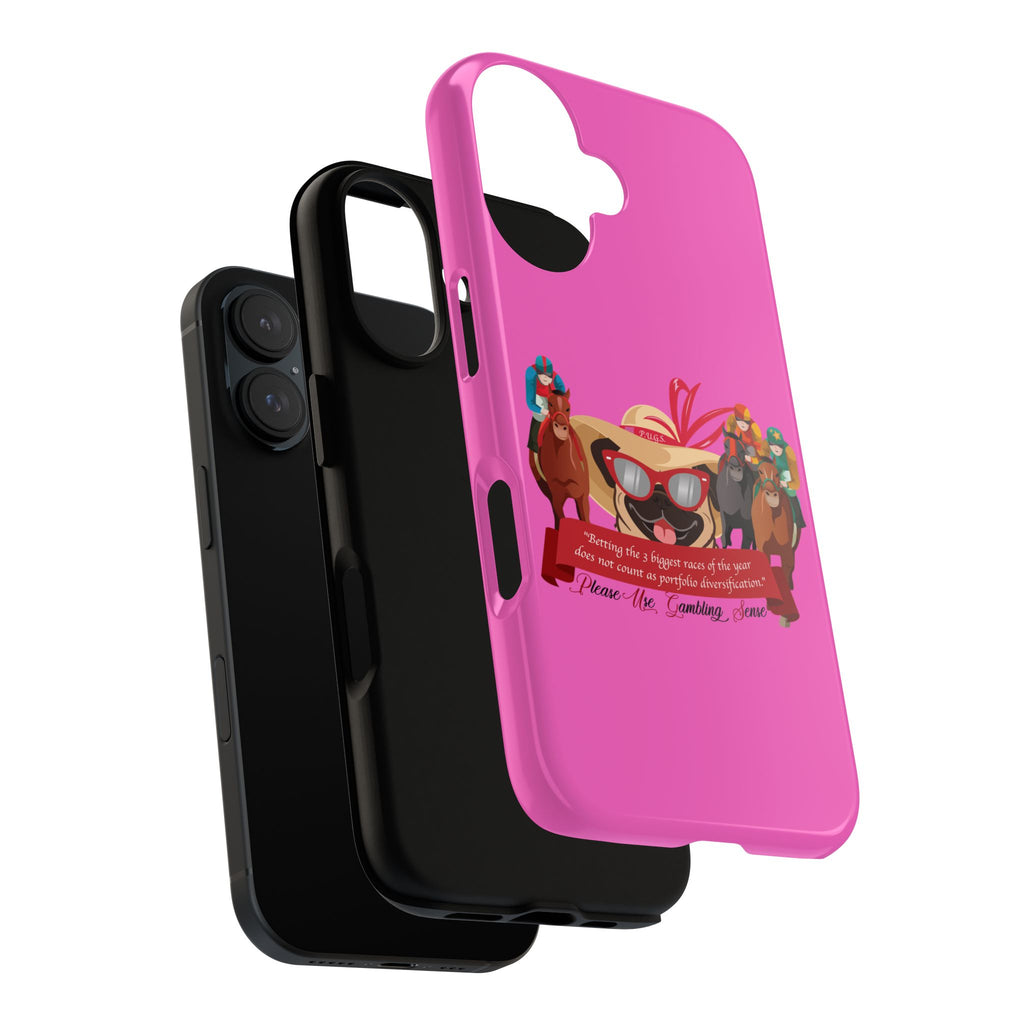 Black Horse Racing "Betting" Phone Case — P.U.G.S. Apparel