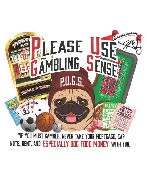 All Gambling "Dog Money" Unisex Crew New Sweatshirt, Light Colors