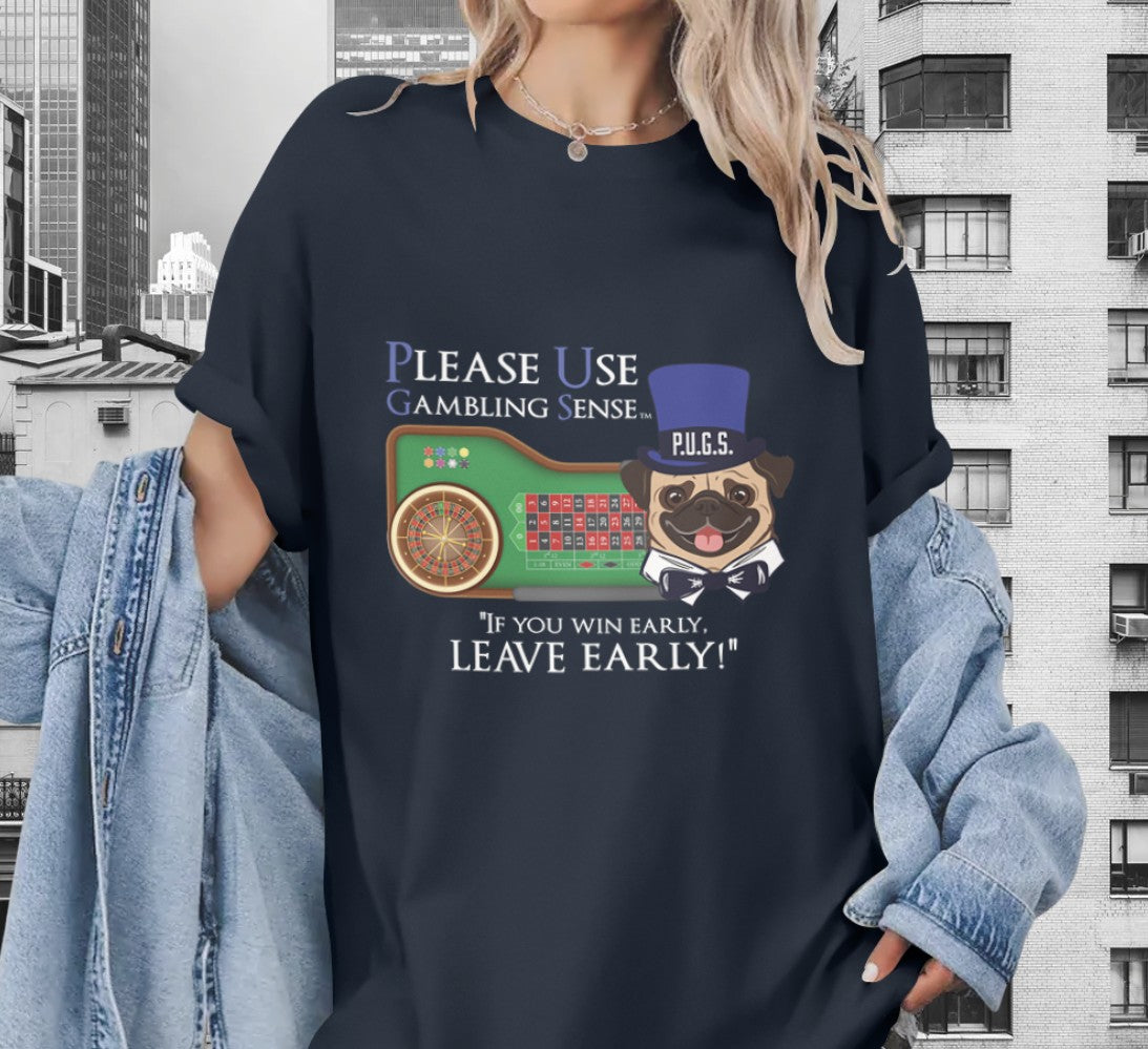 ROULETTE “House Money” Graphic Tee by P.U.G.S. Apparel, Unisex
