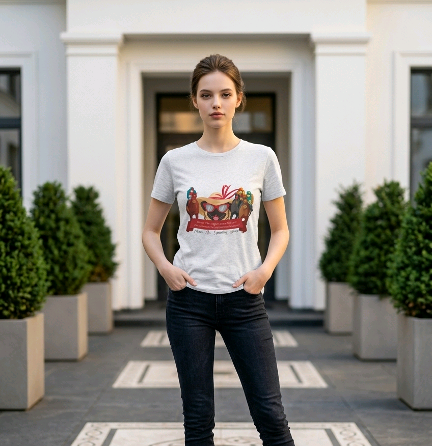 Horse Racing Graphic Tee by P.U.G.S. Apparel