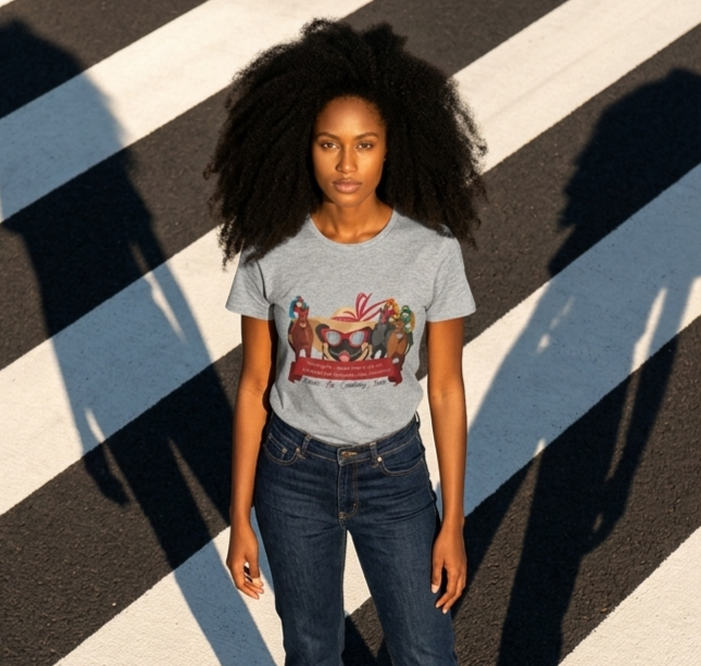 funny horse racing graphic tee by P.U.G.S. Apparel